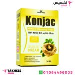 استخدامات مكونات konjac نقط